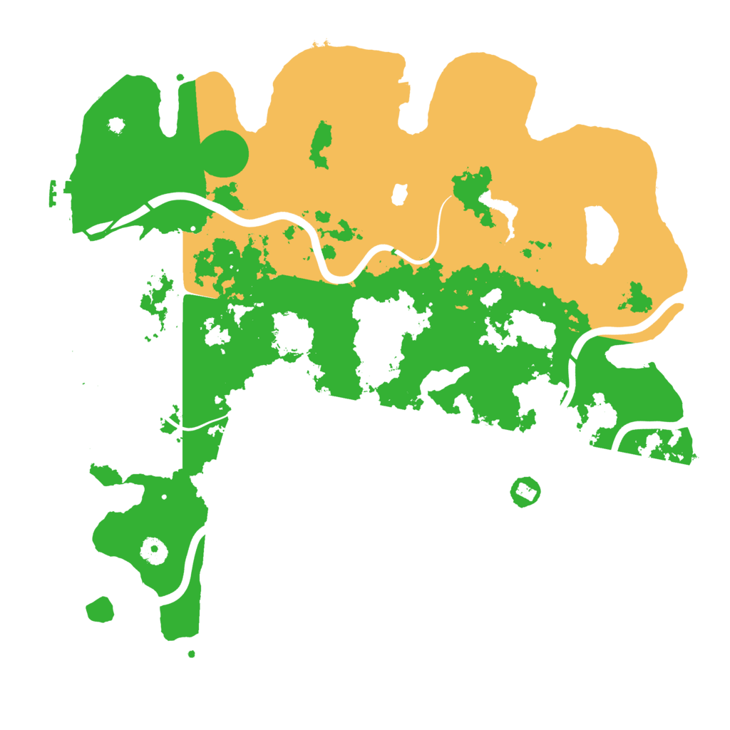 Biome Rust Map: Procedural Map, Size: 4100, Seed: 13456