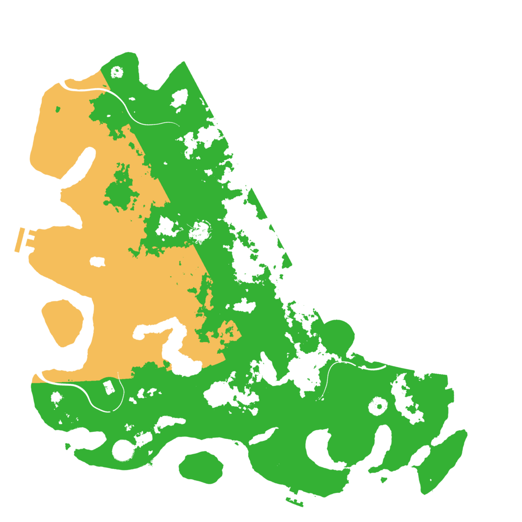 Biome Rust Map: Procedural Map, Size: 4250, Seed: 476038460