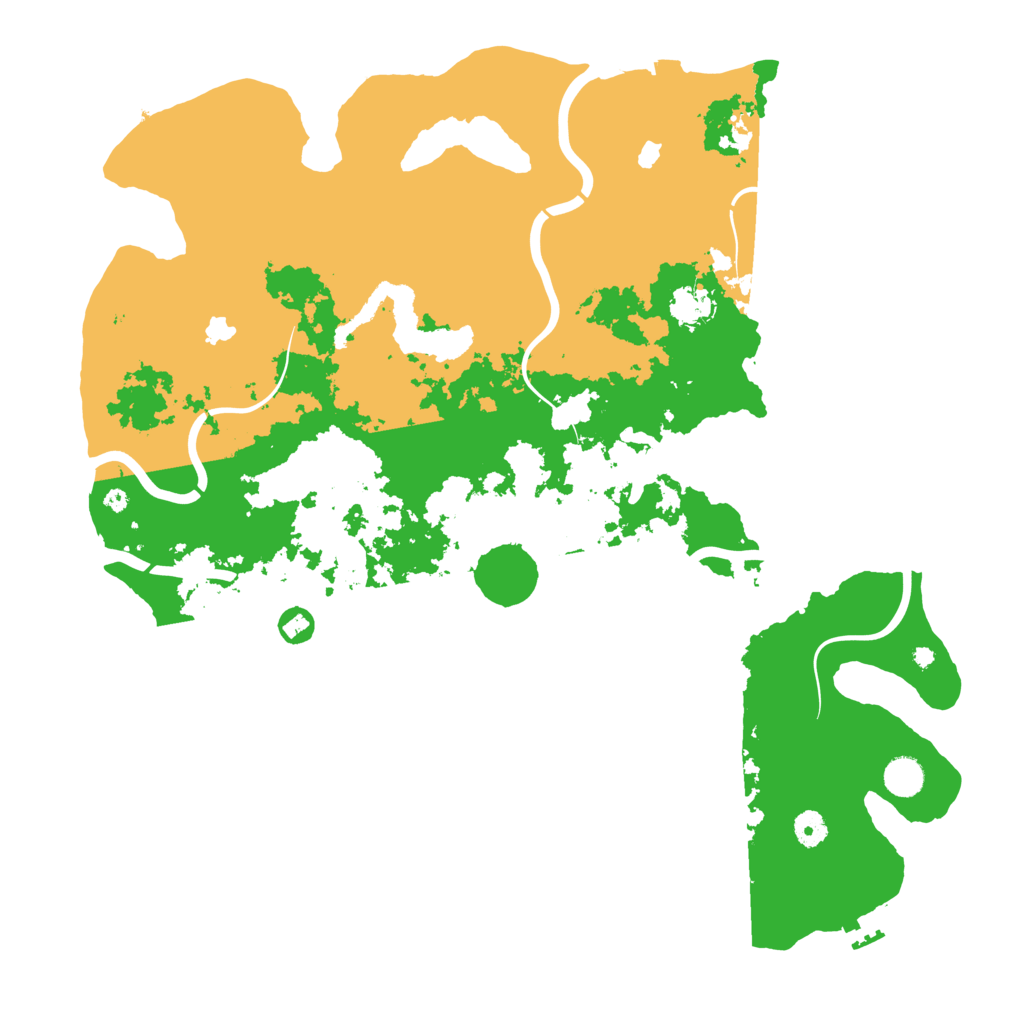 Biome Rust Map: Procedural Map, Size: 4500, Seed: 894065623