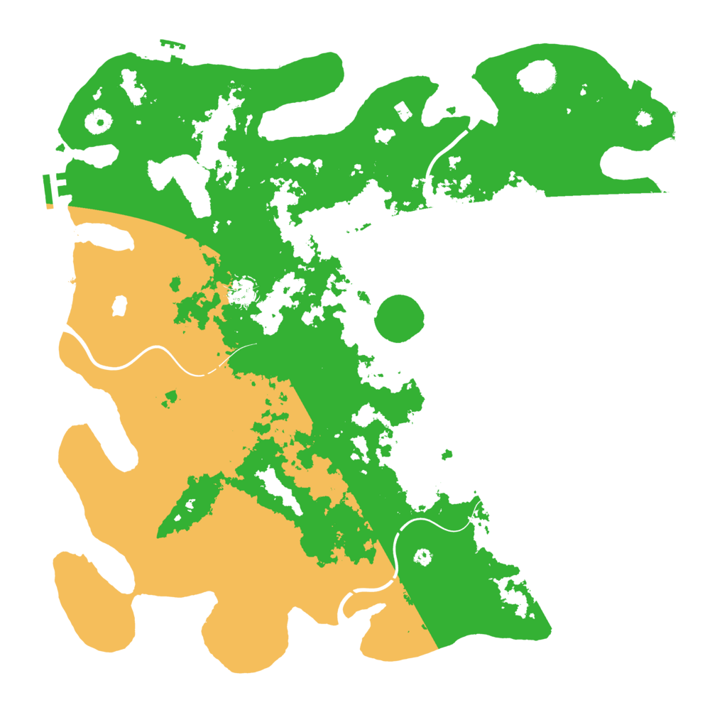 Biome Rust Map: Procedural Map, Size: 4250, Seed: 70714072