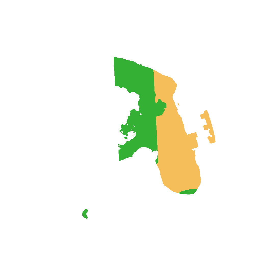 Biome Rust Map: Procedural Map, Size: 1200, Seed: 1234567800