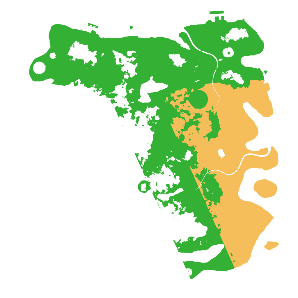Biome Rust Map: Procedural Map, Size: 4250, Seed: 1526439126