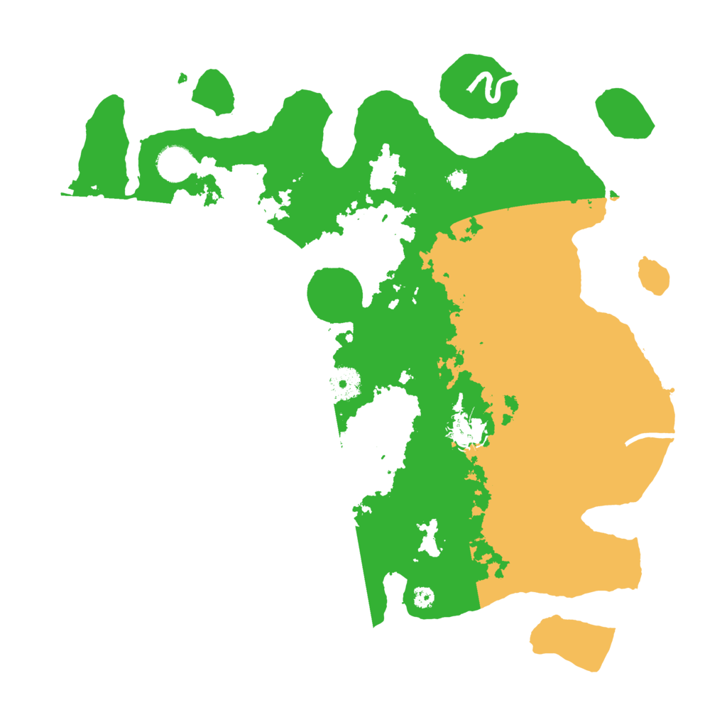 Biome Rust Map: Procedural Map, Size: 3500, Seed: 63019940