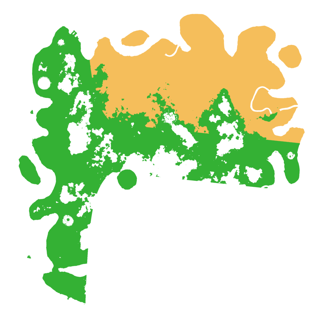 Biome Rust Map: Procedural Map, Size: 4500, Seed: 1744850708