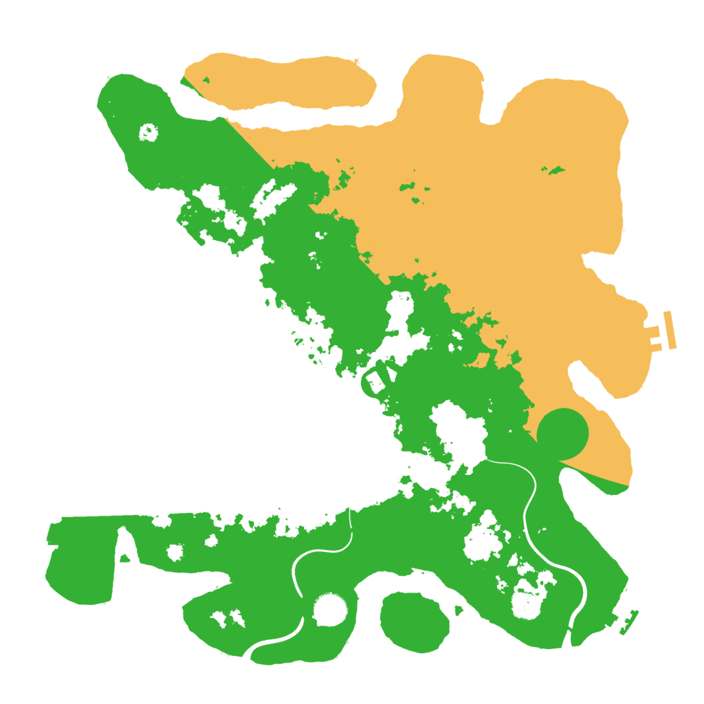 Biome Rust Map: Procedural Map, Size: 3750, Seed: 3234