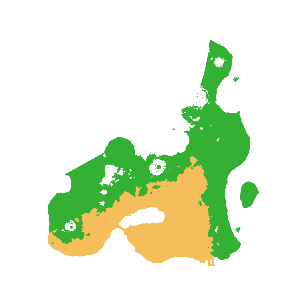 Biome Rust Map: Procedural Map, Size: 2700, Seed: 1107118488