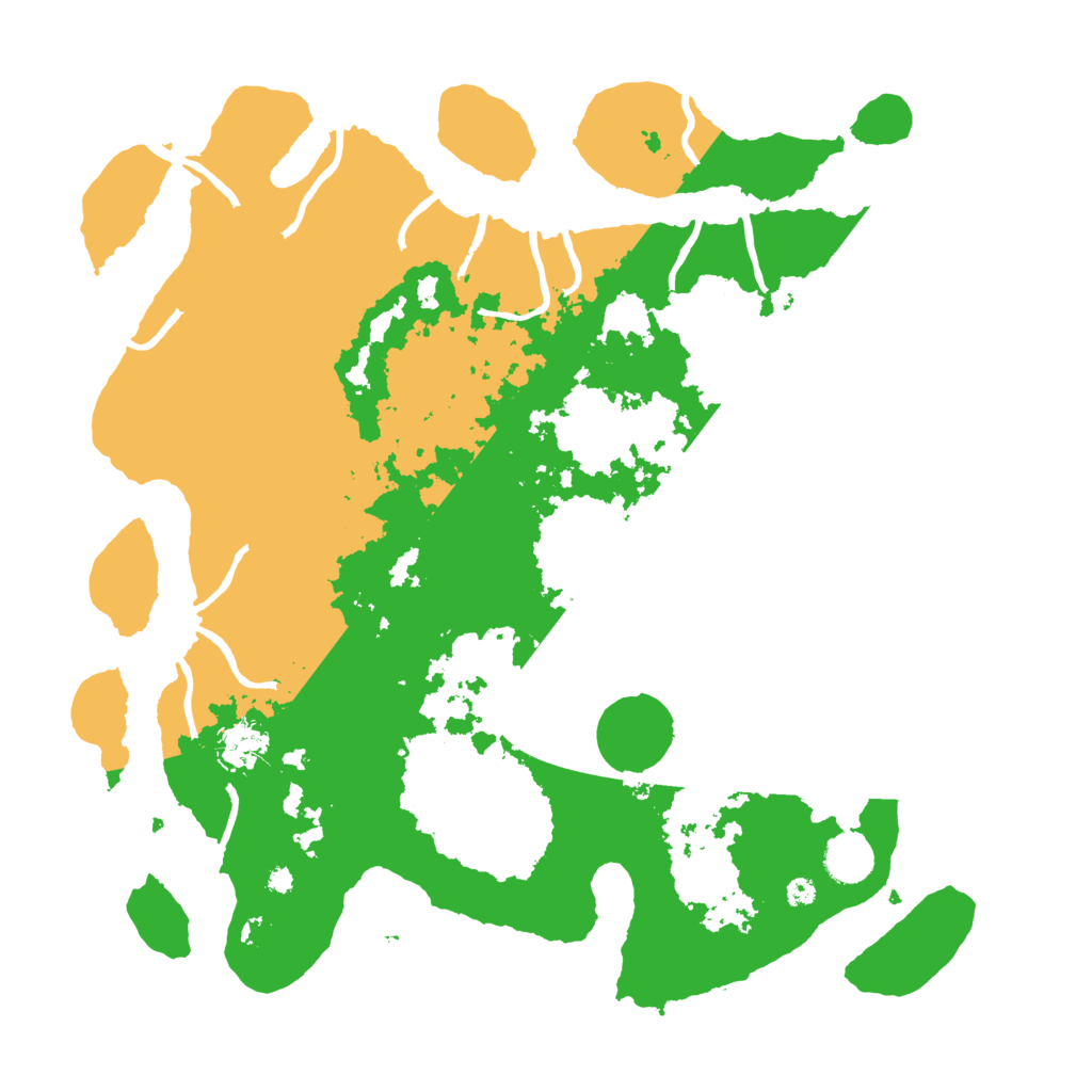 Biome Rust Map: Procedural Map, Size: 3900, Seed: 60052780