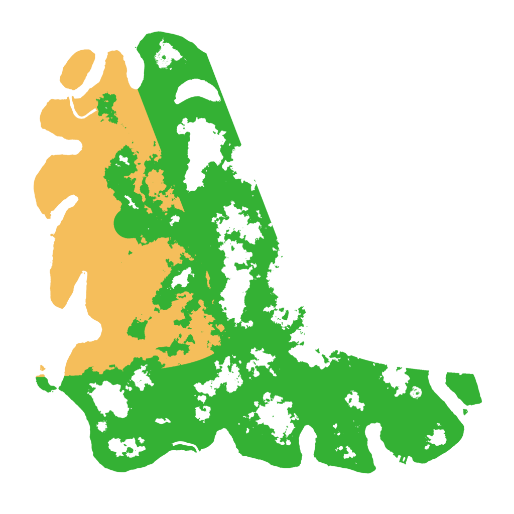 Biome Rust Map: Procedural Map, Size: 4500, Seed: 1998462049