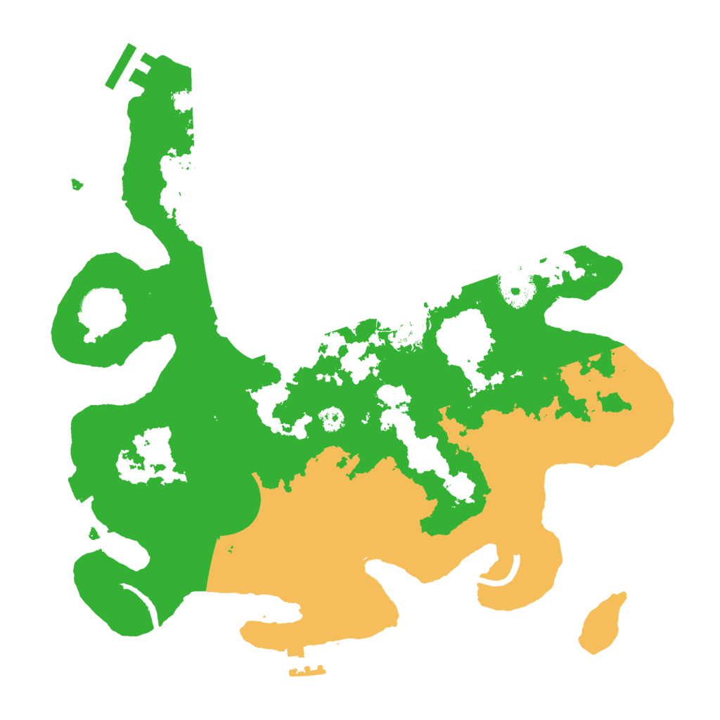 Biome Rust Map: Procedural Map, Size: 3000, Seed: 5638235