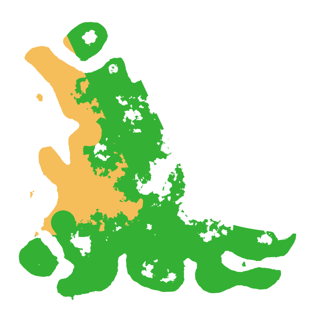 Biome Rust Map: Procedural Map, Size: 3500, Seed: 1132418932