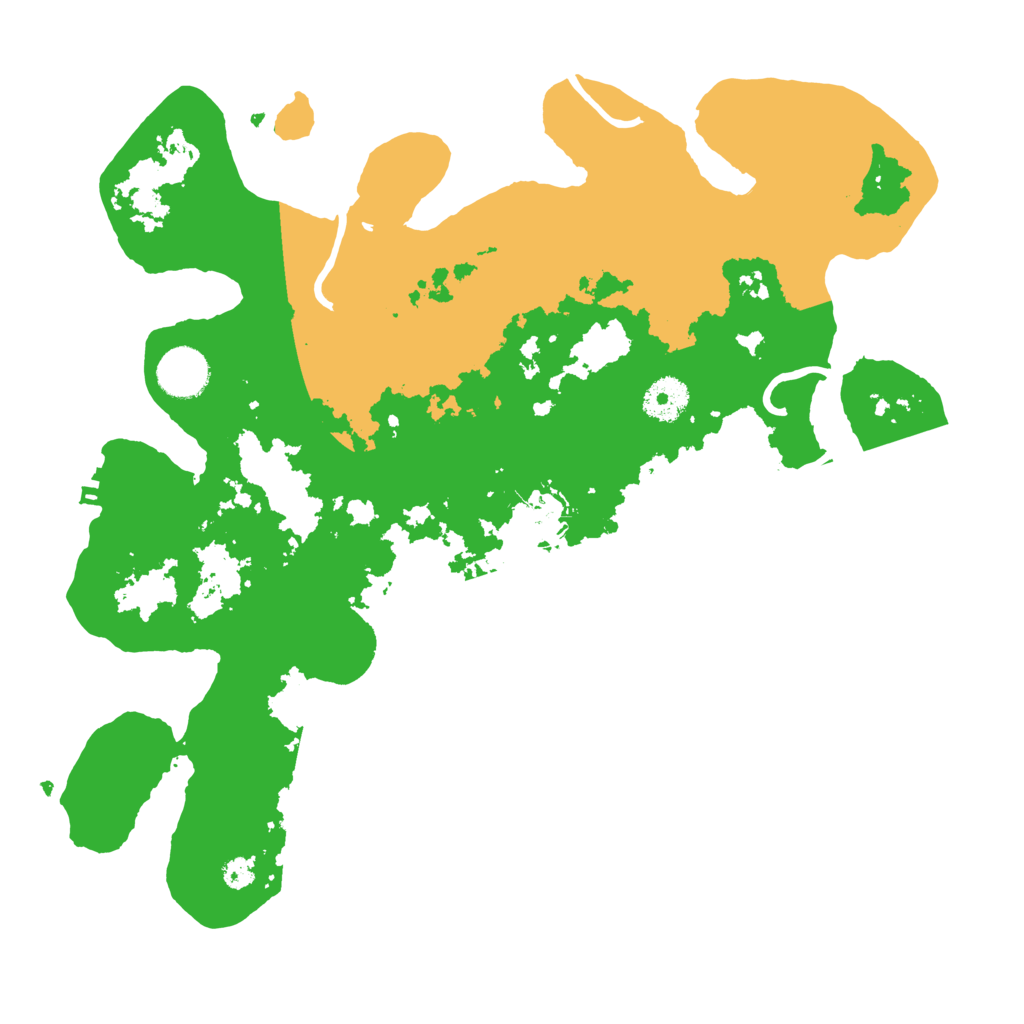 Biome Rust Map: Procedural Map, Size: 3500, Seed: 849443152