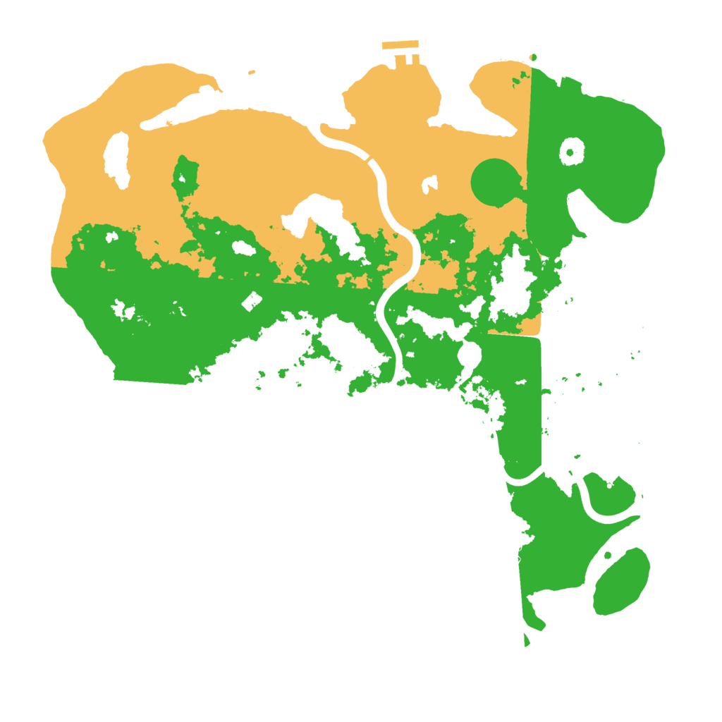 Biome Rust Map: Procedural Map, Size: 4000, Seed: 2145404690