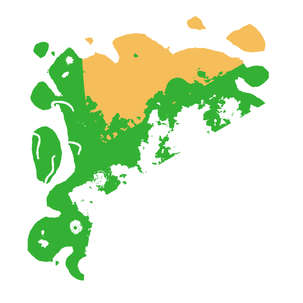 Biome Rust Map: Procedural Map, Size: 3500, Seed: 1792613645