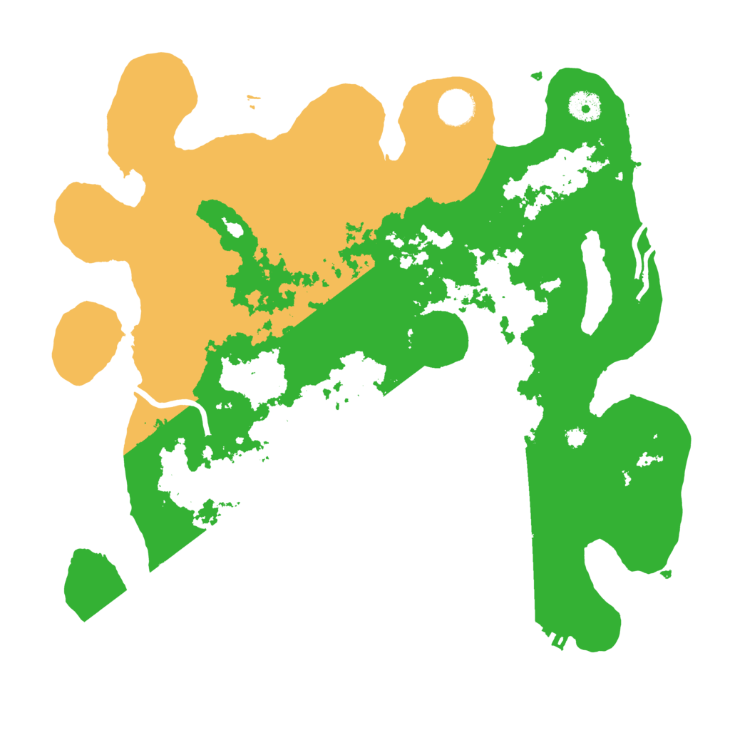 Biome Rust Map: Procedural Map, Size: 3500, Seed: 674950700