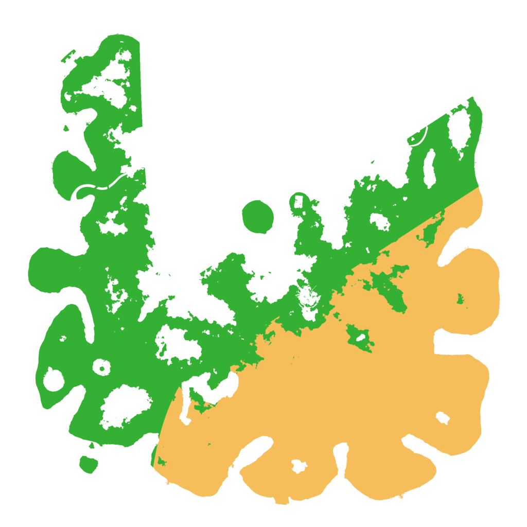 Biome Rust Map: Procedural Map, Size: 4500, Seed: 678436056