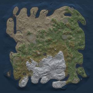 Thumbnail Rust Map: Procedural Map, Size: 4250, Seed: 656005018, 18 Monuments