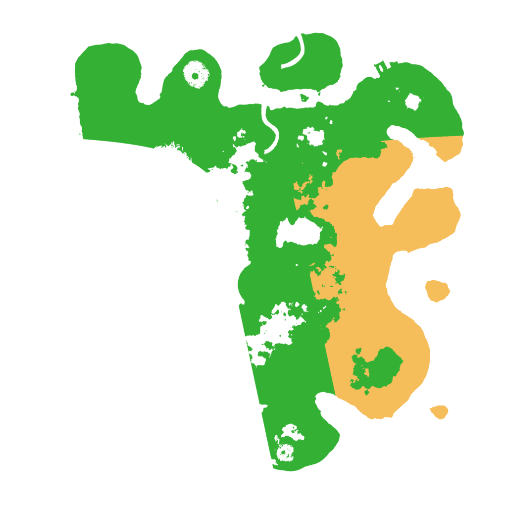 Biome Rust Map: Procedural Map, Size: 3000, Seed: 281088151