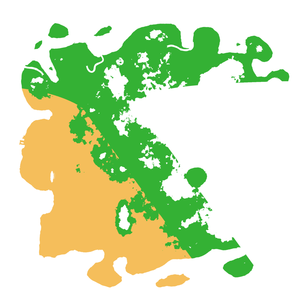 Biome Rust Map: Procedural Map, Size: 4250, Seed: 629539344