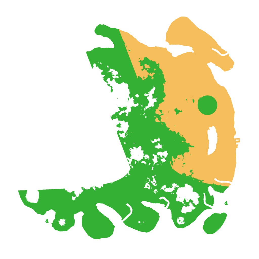 Biome Rust Map: Procedural Map, Size: 3500, Seed: 716022935