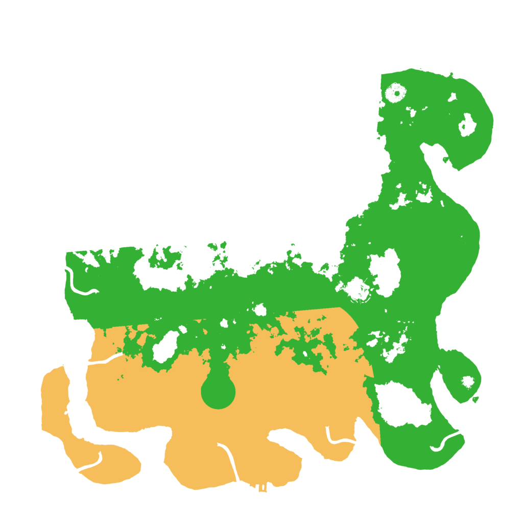 Biome Rust Map: Procedural Map, Size: 4000, Seed: 4131234