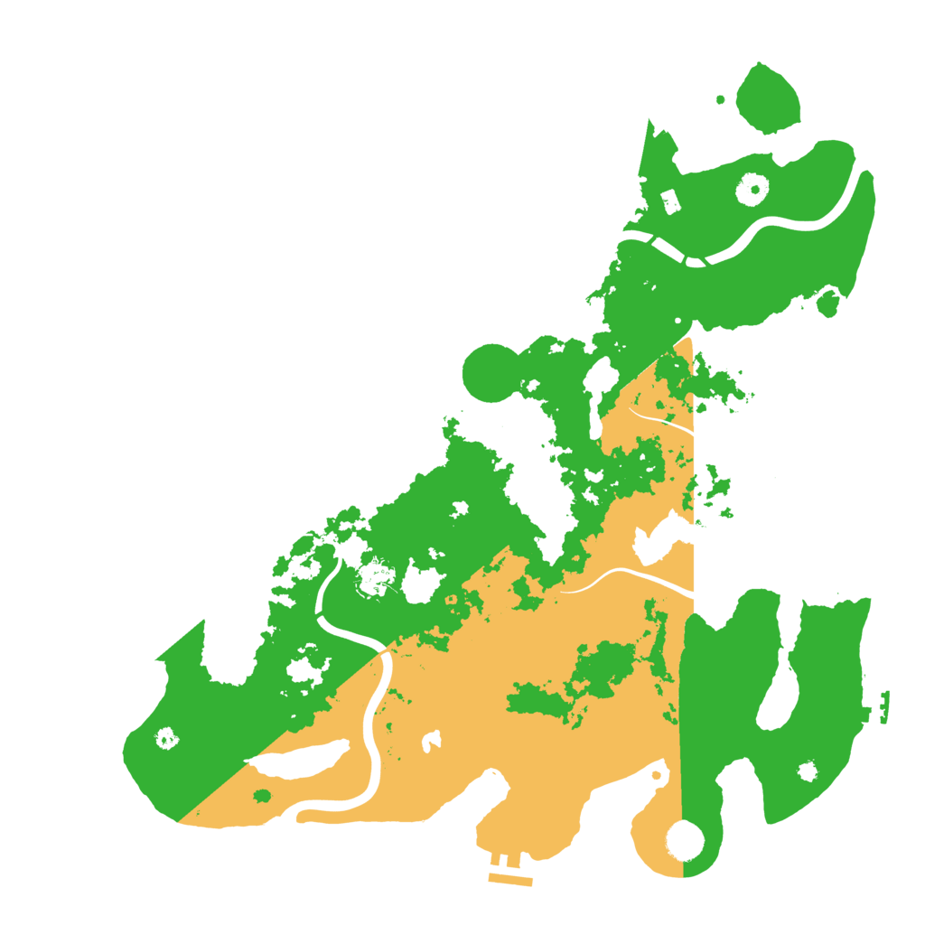Biome Rust Map: Procedural Map, Size: 4250, Seed: 108334925