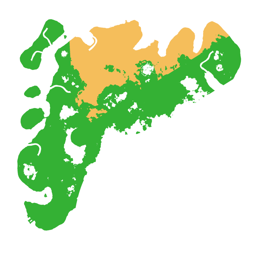 Biome Rust Map: Procedural Map, Size: 3800, Seed: 202306024