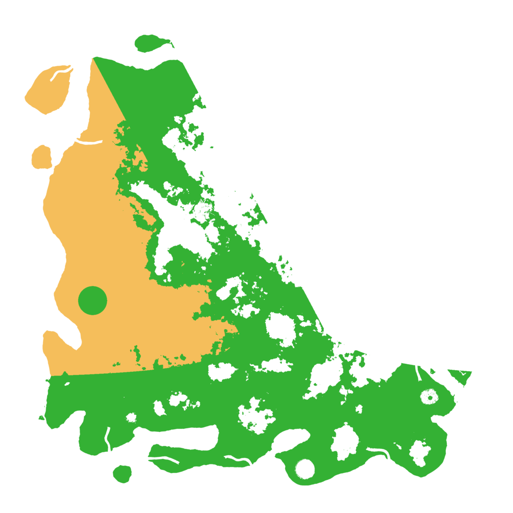 Biome Rust Map: Procedural Map, Size: 4700, Seed: 93745837