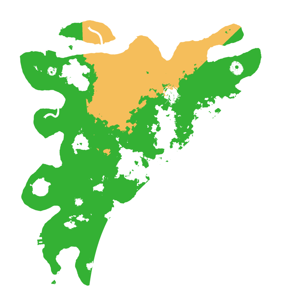 Biome Rust Map: Procedural Map, Size: 3500, Seed: 1429444680