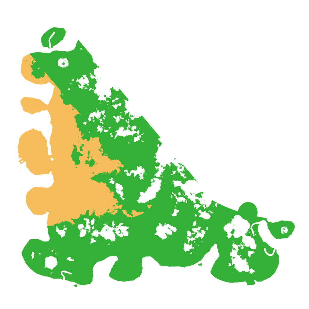 Biome Rust Map: Procedural Map, Size: 4500, Seed: 197990495