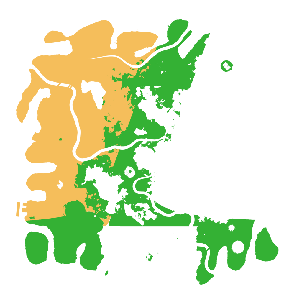 Biome Rust Map: Procedural Map, Size: 4250, Seed: 100221623