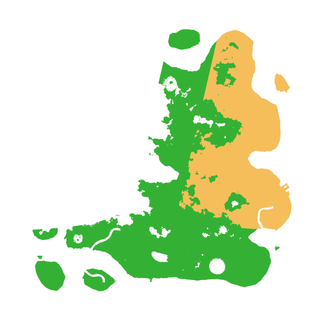 Biome Rust Map: Procedural Map, Size: 3500, Seed: 1537787097