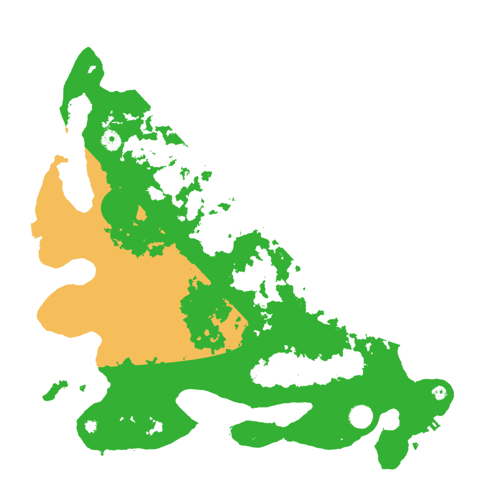 Biome Rust Map: Procedural Map, Size: 3750, Seed: 40038063