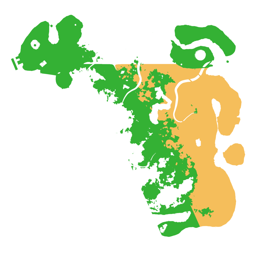 Biome Rust Map: Procedural Map, Size: 4250, Seed: 1990177308