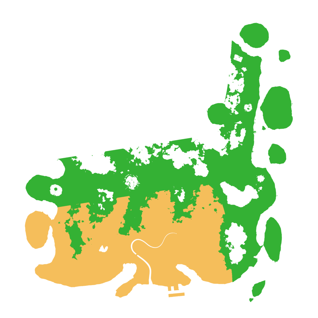 Biome Rust Map: Procedural Map, Size: 4000, Seed: 640157741