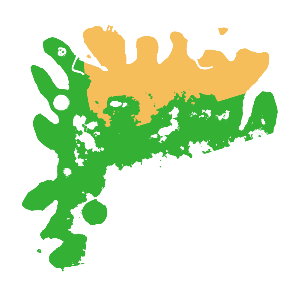 Biome Rust Map: Procedural Map, Size: 3450, Seed: 93522005