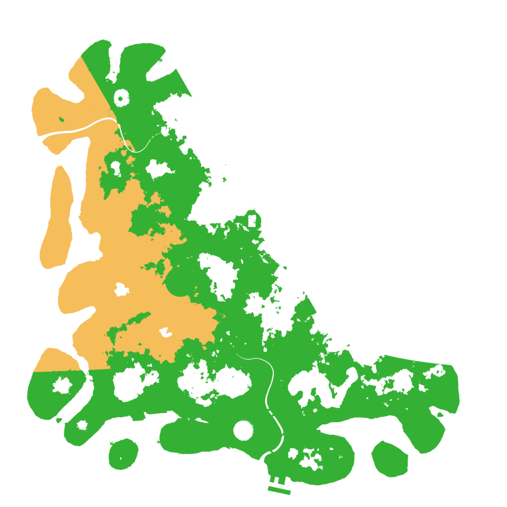 Biome Rust Map: Procedural Map, Size: 4500, Seed: 20230602