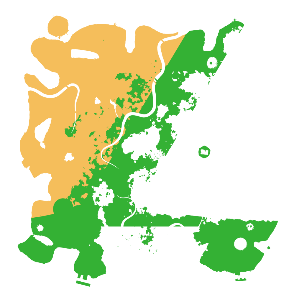 Biome Rust Map: Procedural Map, Size: 4250, Seed: 804802342