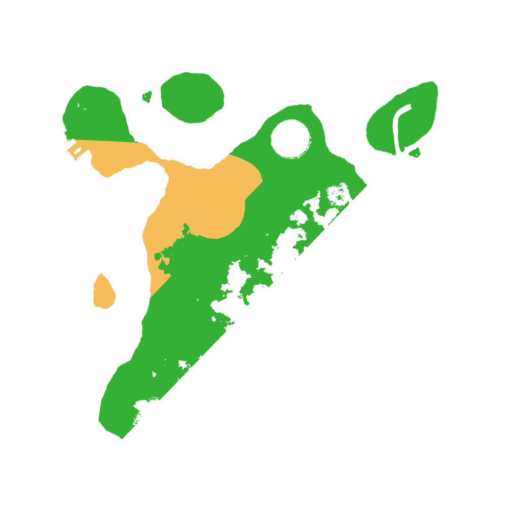 Biome Rust Map: Procedural Map, Size: 2385, Seed: 39086114