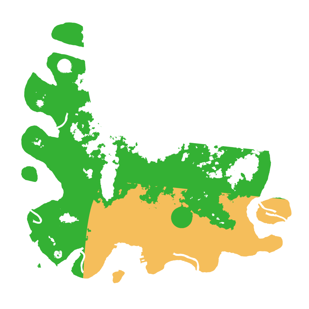 Biome Rust Map: Procedural Map, Size: 3850, Seed: 52418306