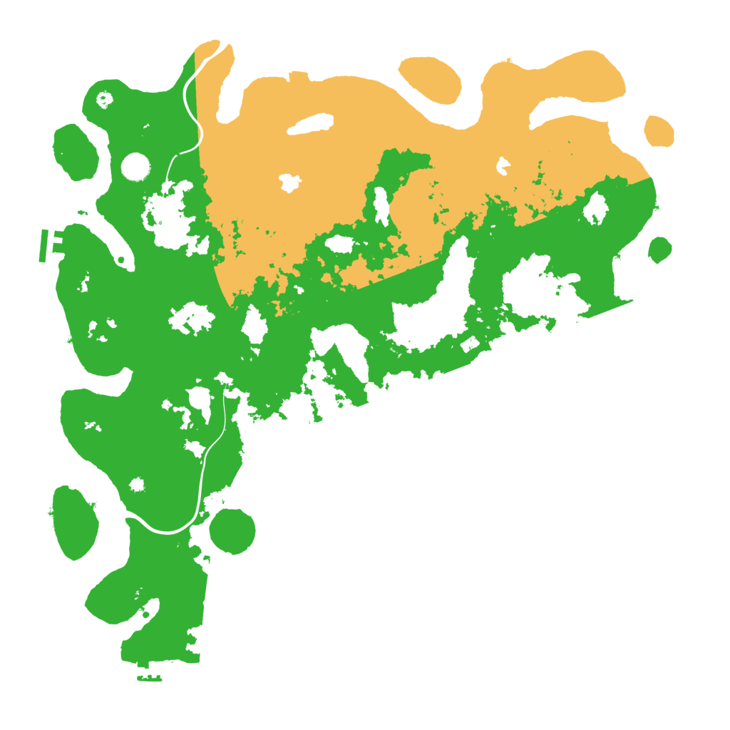 Biome Rust Map: Procedural Map, Size: 4500, Seed: 182015