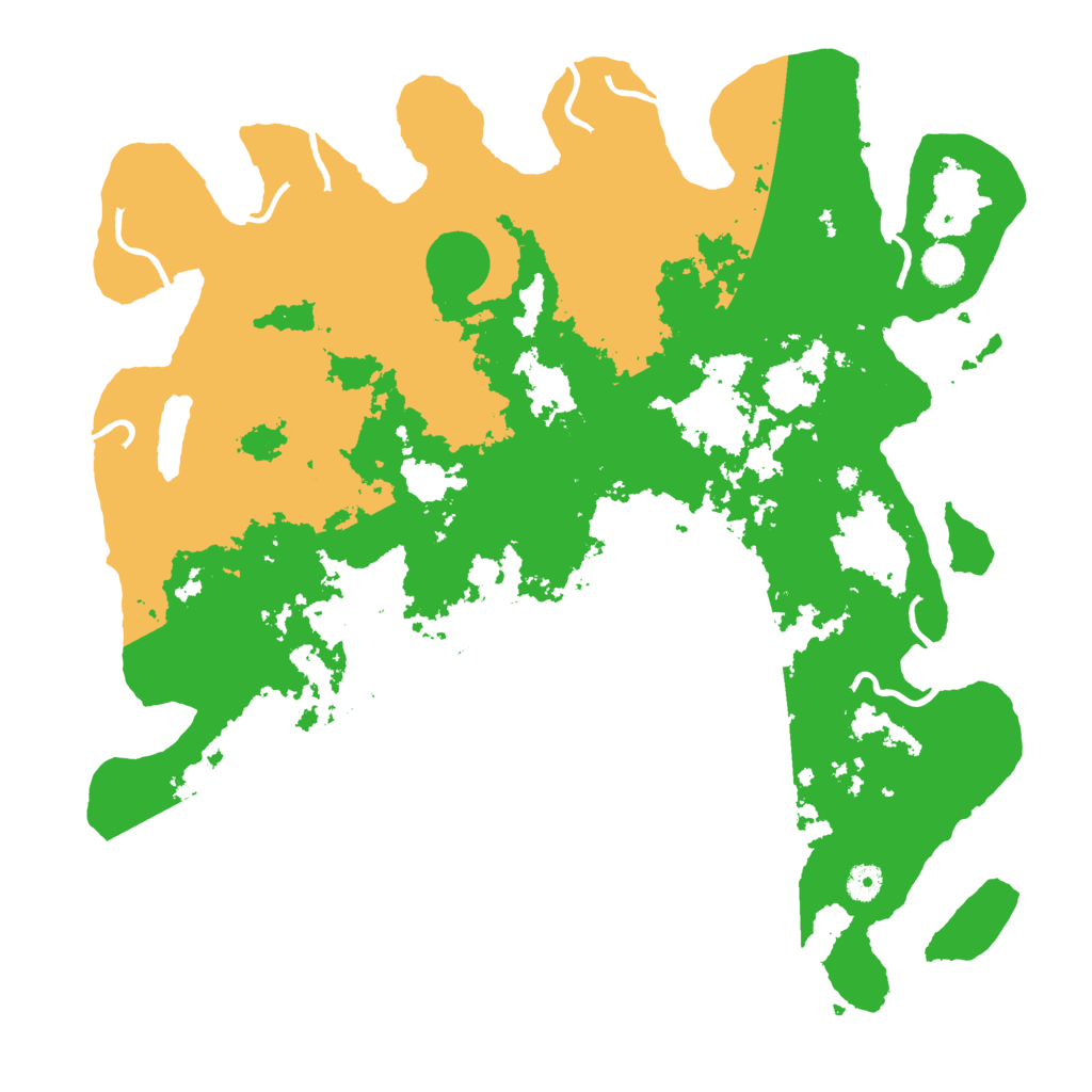 Biome Rust Map: Procedural Map, Size: 4500, Seed: 81252223