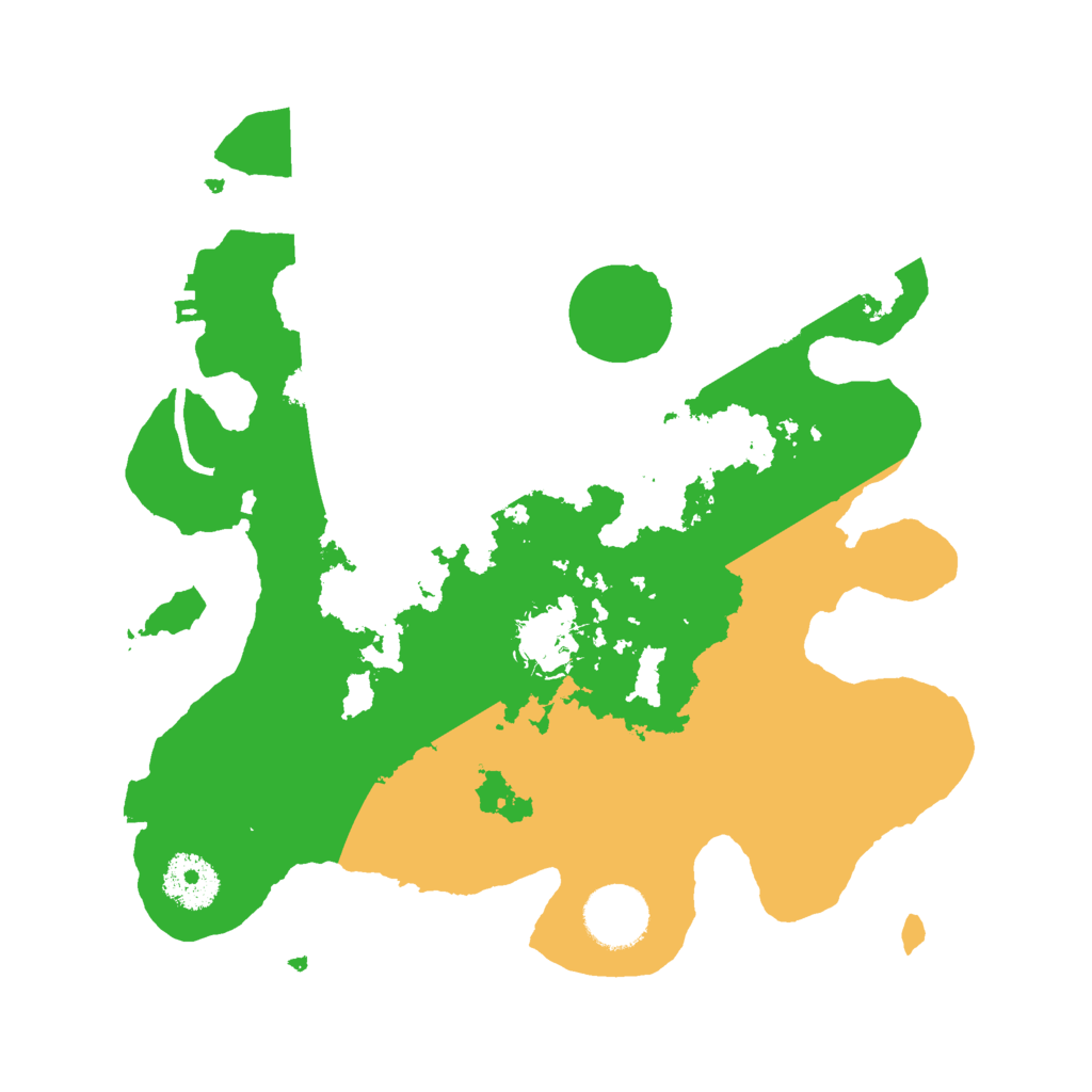 Biome Rust Map: Procedural Map, Size: 3000, Seed: 68139