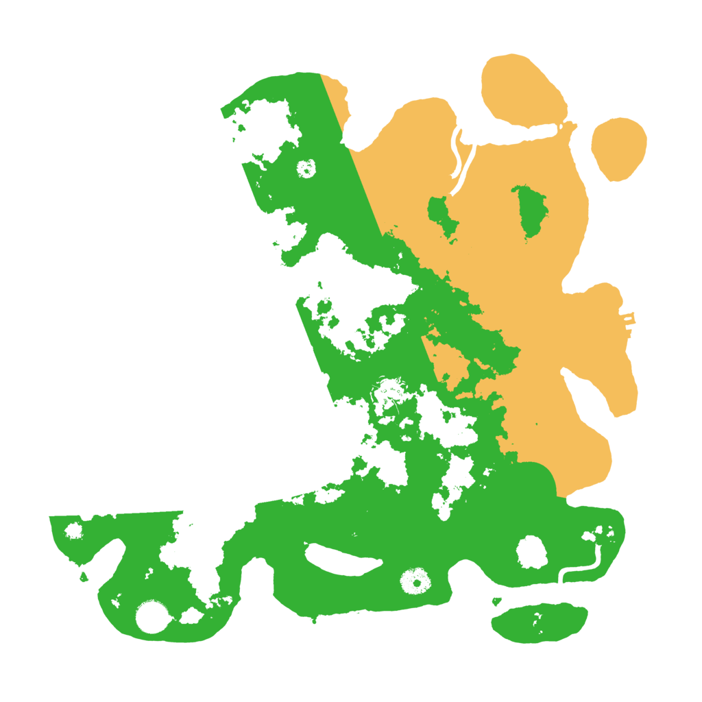 Biome Rust Map: Procedural Map, Size: 3750, Seed: 94501486