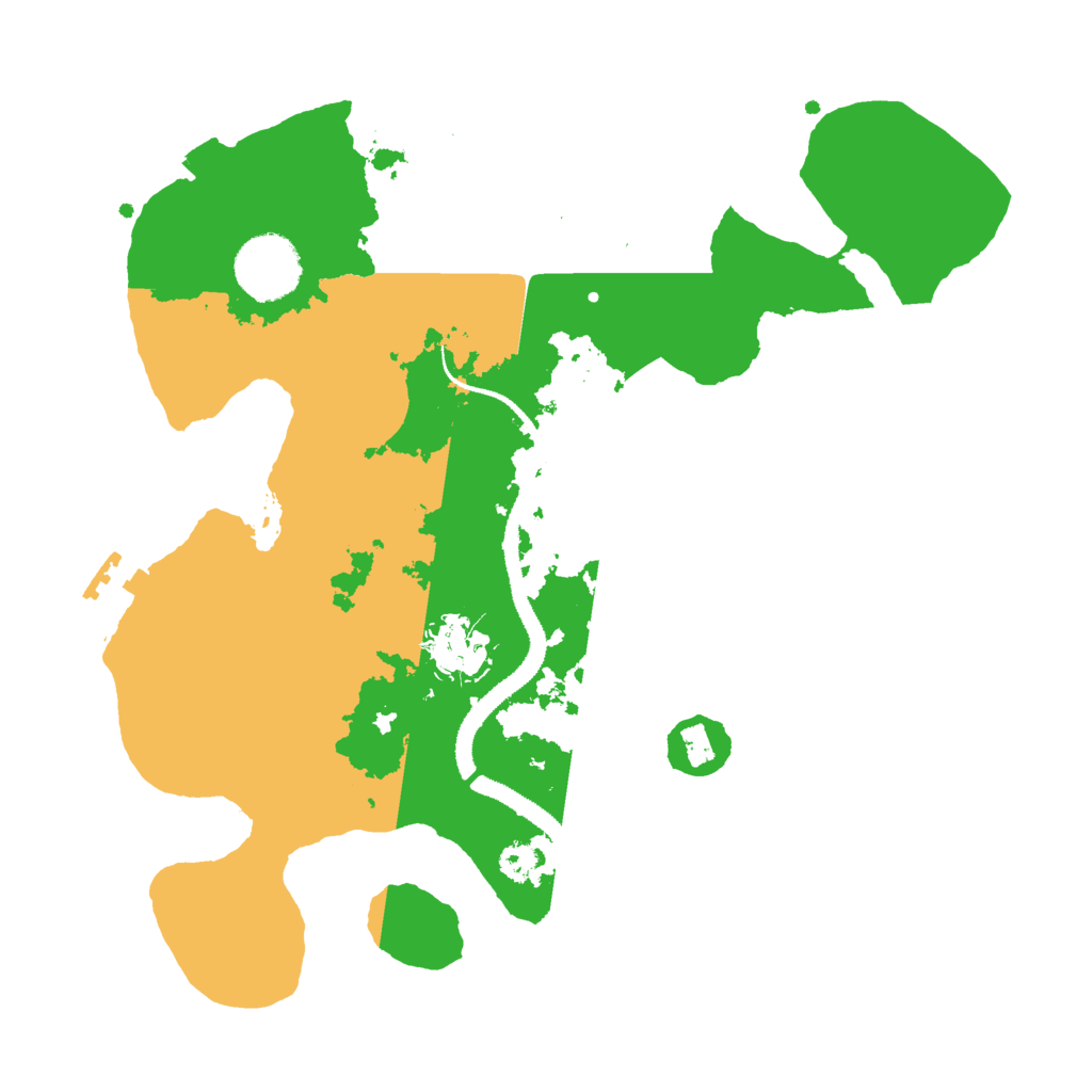 Biome Rust Map: Procedural Map, Size: 3000, Seed: 1172708899