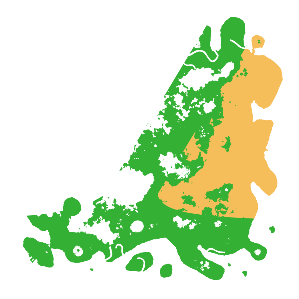 Biome Rust Map: Procedural Map, Size: 4500, Seed: 2062023