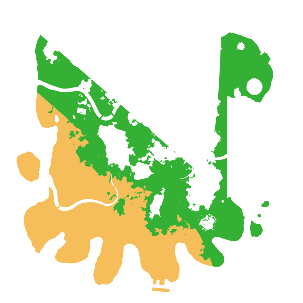 Biome Rust Map: Procedural Map, Size: 3550, Seed: 61532831