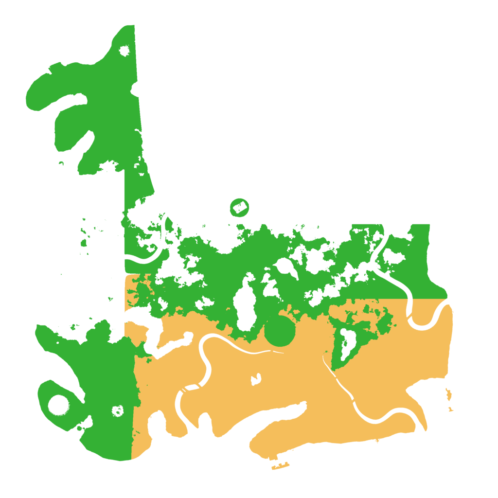 Biome Rust Map: Procedural Map, Size: 4250, Seed: 65368719