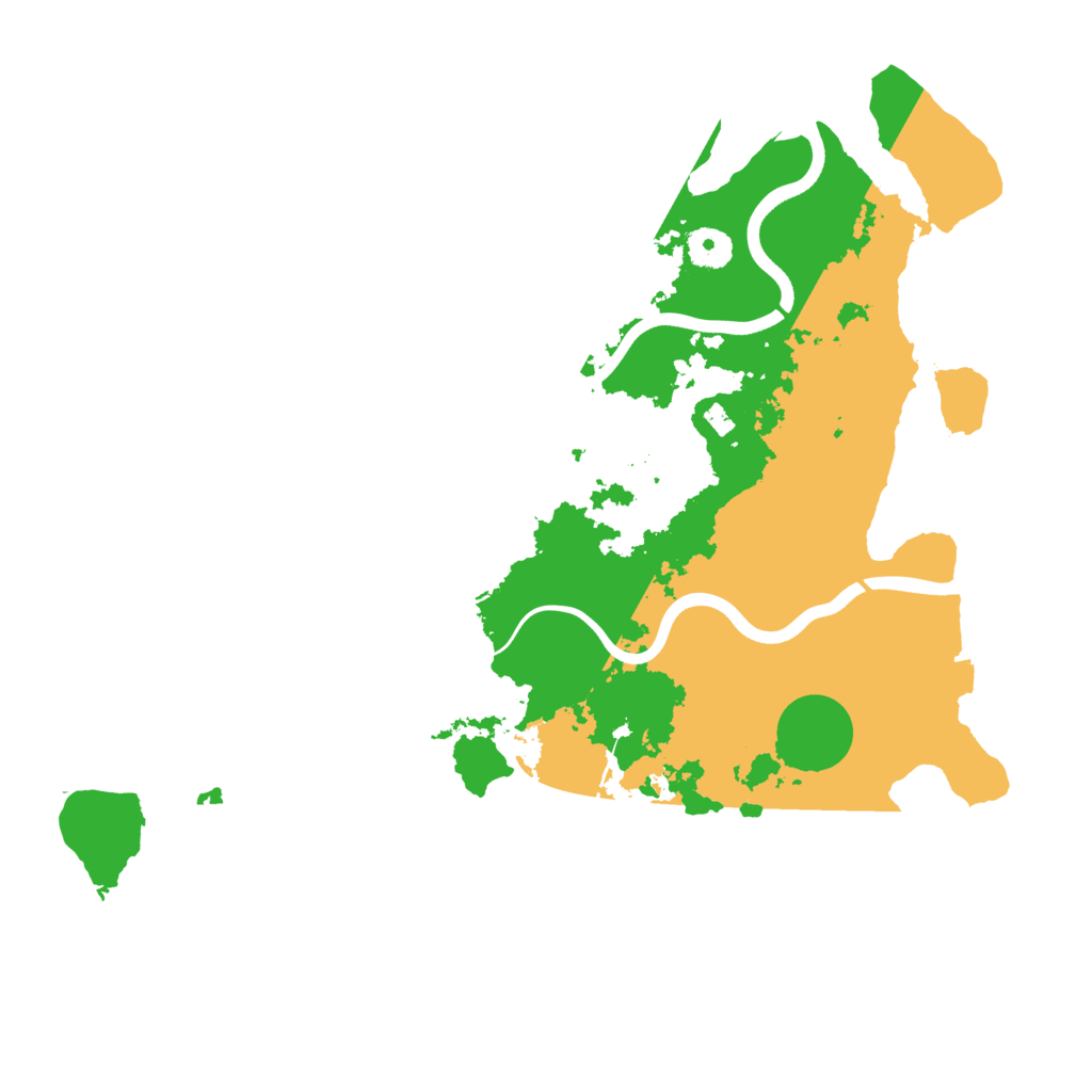 Biome Rust Map: Procedural Map, Size: 3800, Seed: 1091178347