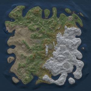 Thumbnail Rust Map: Procedural Map, Size: 4250, Seed: 998040, 17 Monuments