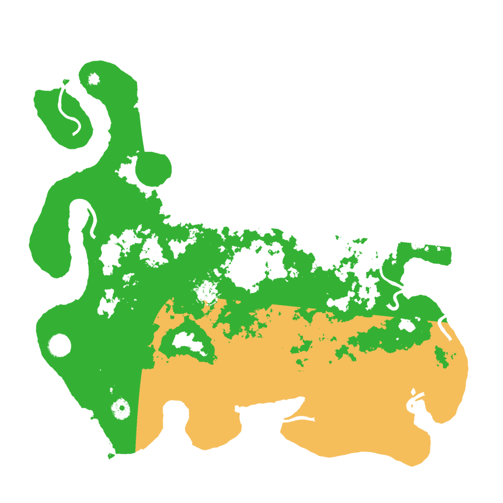 Biome Rust Map: Procedural Map, Size: 3900, Seed: 8251437